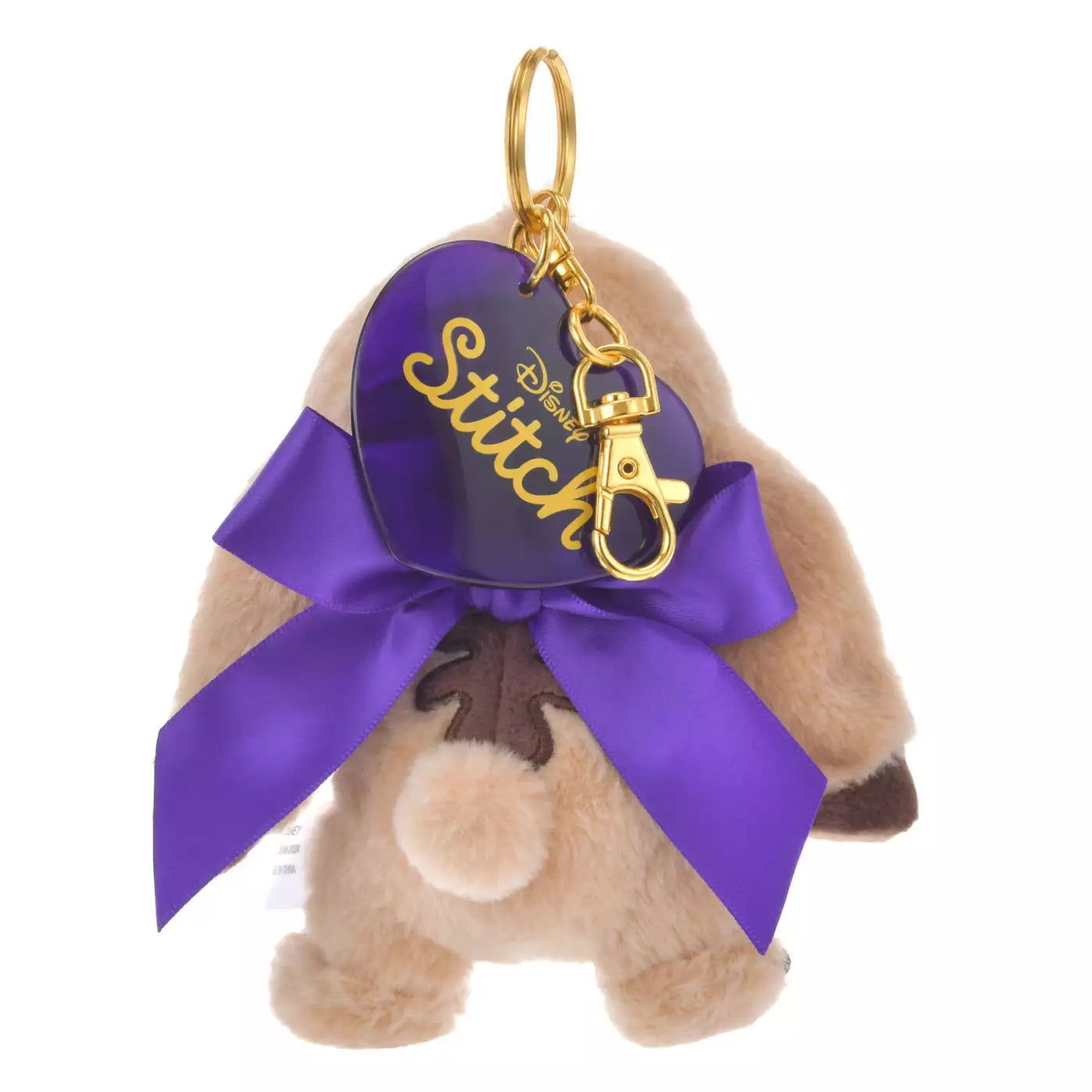 Disney | Tokyo Disney Store Stitch Plush Keychain Mascot Holder 14×11.5×8Cm (Chocolate Valentine