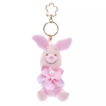 Disney | Tokyo Disney Store Winnie The Pooh Piglet Plush Keychain Mascot Holder 12.5×7.5×7.5Cm