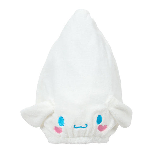 SANRIO | Cinnamoroll Face - Shaped Towel Cap 21.9 x 17.8 x 5.3cm