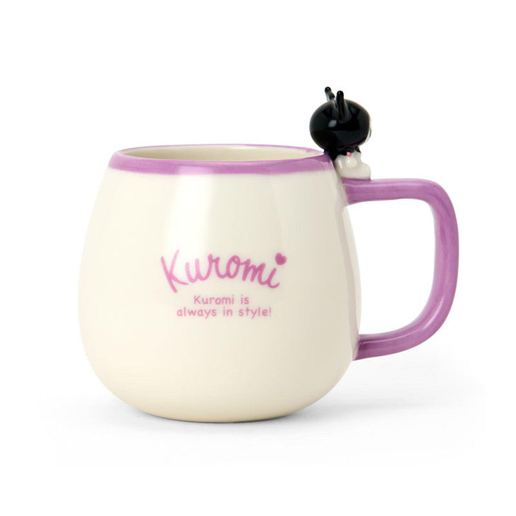 SANRIO | Kuromi Mascot Mug Cup 120×85×85mm / 400ml