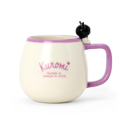 SANRIO | Kuromi Mascot Mug Cup 120×85×85mm / 400ml