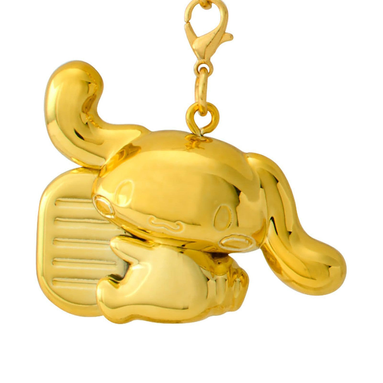 Sanrio | Cinnamoroll Netsuke Gold Color Charm W2.8×D2.6×H4.4Cm (Zodiac Fortune 2024 - Snake)