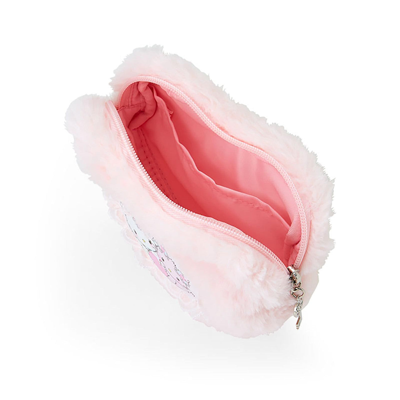 Sanrio | Charmmy Kitty Fluffy Pouch 21.2 X 16.5 7.7Cm (Heisei-Born Character Heart)