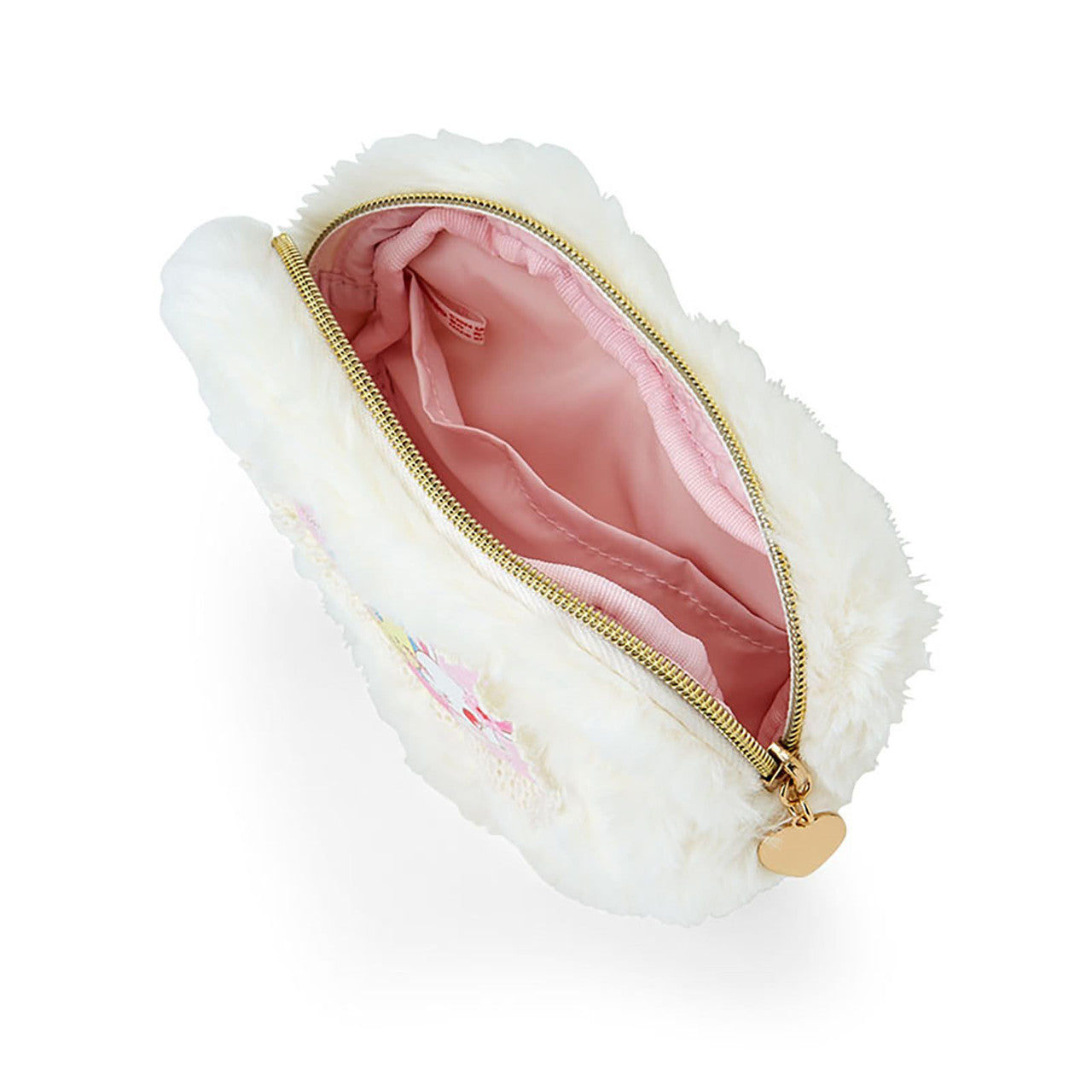 Sanrio | Jewelpet Fluffy Pouch 21.2 X 16.5 7.7Cm (Heisei-Born Character Heart)