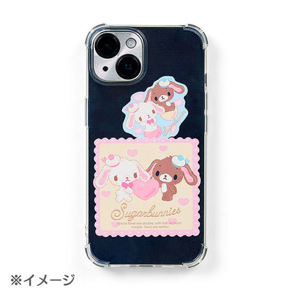 Sanrio | Sugarbunnies Sticker Set 12×9.5×11Cm (Heisei-Born Character Fluffy Heart)