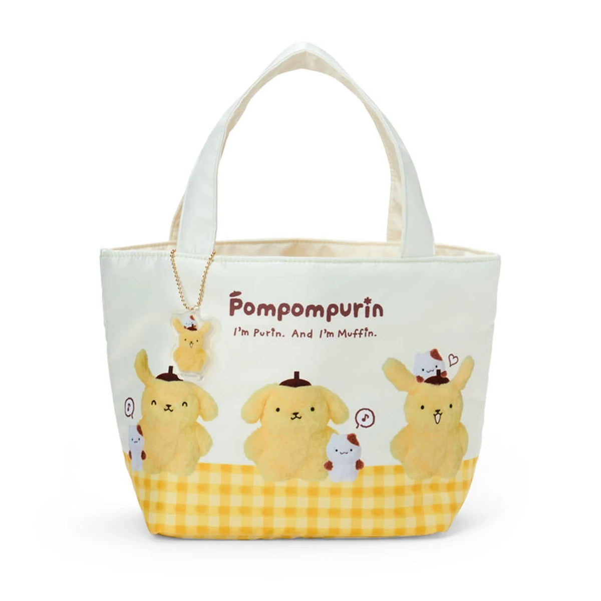 SANRIO | Pompompurin Hand Bag 329x316x50mm (Pompompurin 30th Anniversary Pompompurin From Back Then)