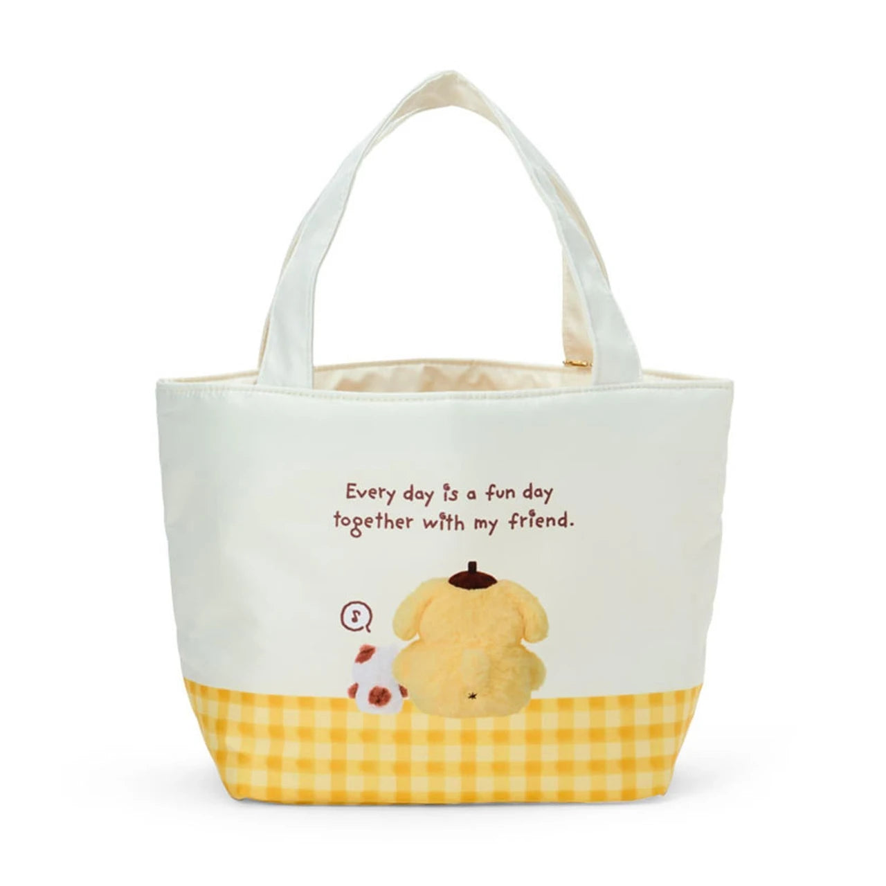 SANRIO | Pompompurin Hand Bag 329x316x50mm (Pompompurin 30th Anniversary Pompompurin From Back Then)