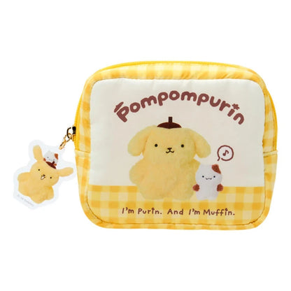 SANRIO | Pompompurin Pouch 188x134x62mm (Pompompurin 30th Anniversary Pompompurin From Back Then)