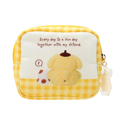 SANRIO | Pompompurin Pouch 188x134x62mm (Pompompurin 30th Anniversary Pompompurin From Back Then)