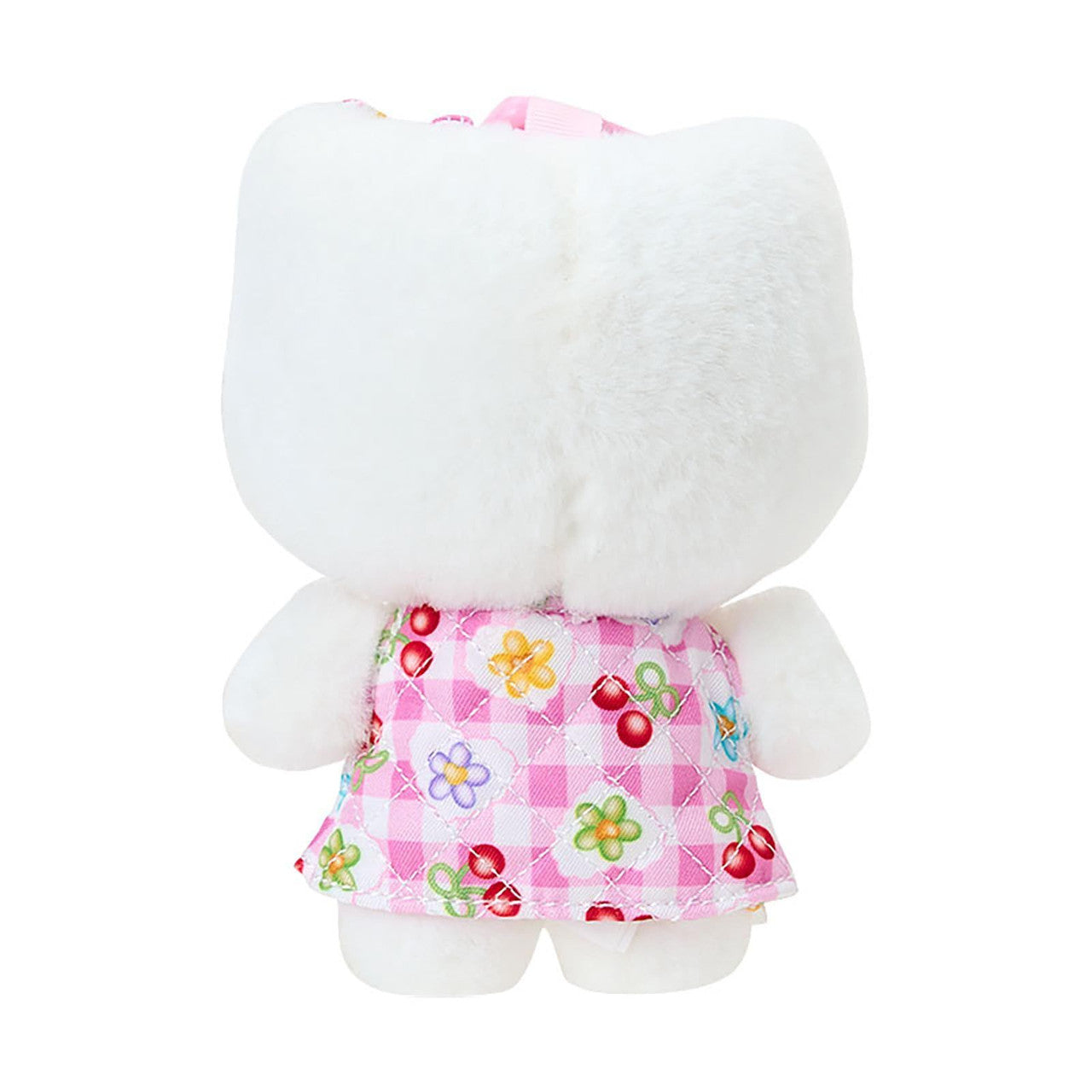 SANRIO | Hello Kitty Mascot Holder Plush Keychain Bag Charm 11.8 x 11.3 x 5.0cm (Minnano Quilt)