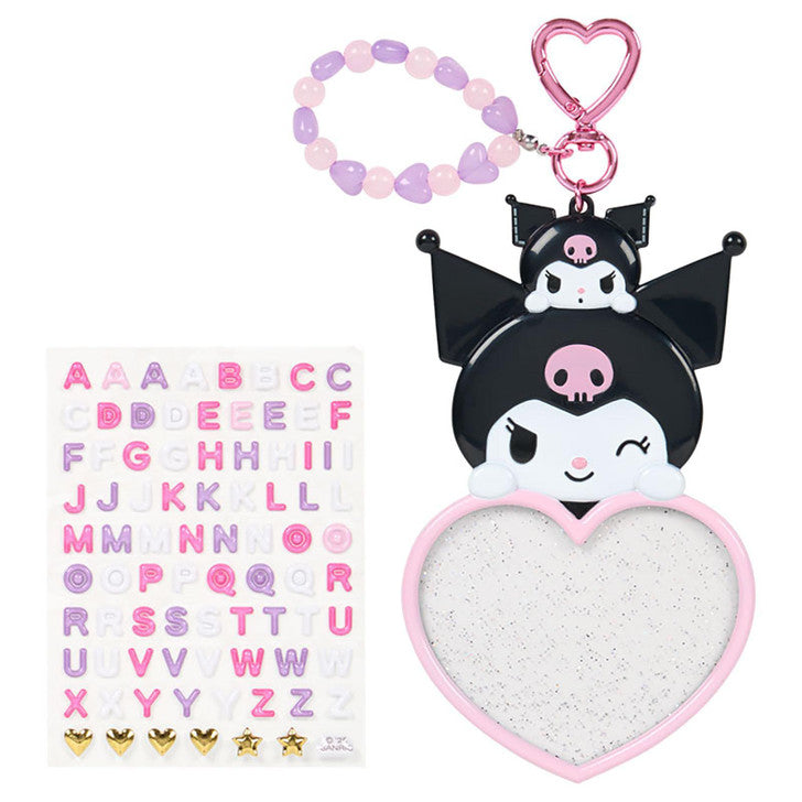 SANRIO | Kuromi Custom Keychain 18.0 x 11.4 x 1.3cm (Character Awards 4th Edition I Love Me Series Part 2)