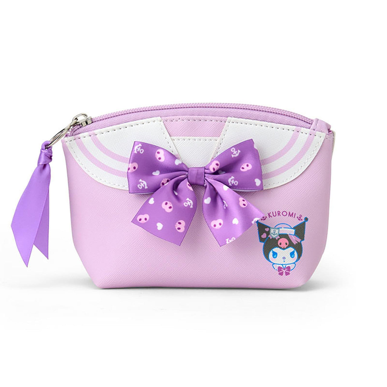 SANRIO | Kuromi Pouch 17.7 x 17.1 x 6.0cm (Sailor Collar)