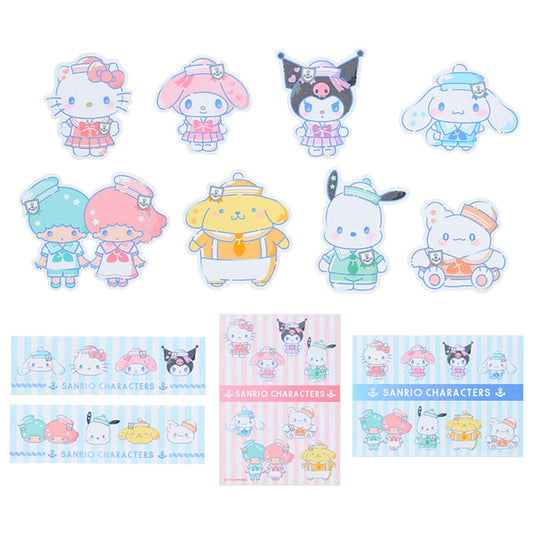 SANRIO | Seal Sticker Set 11.9 x 9.9 x 1cm (Sailor Collar)