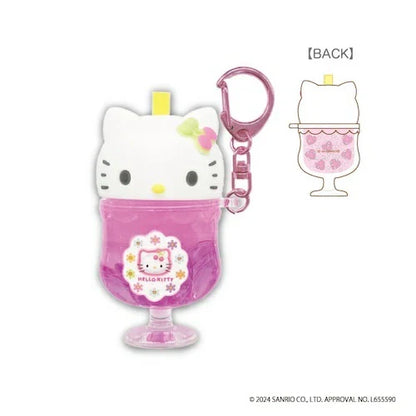 SANRIO | Hello Kitty 90s Colorful Soda Keychain H69xW40xD35mm (Kaohana - Pink)