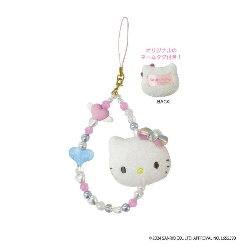 SANRIO | Hello Kitty Face Mascot Strap H150XW87mm (Rainbow)
