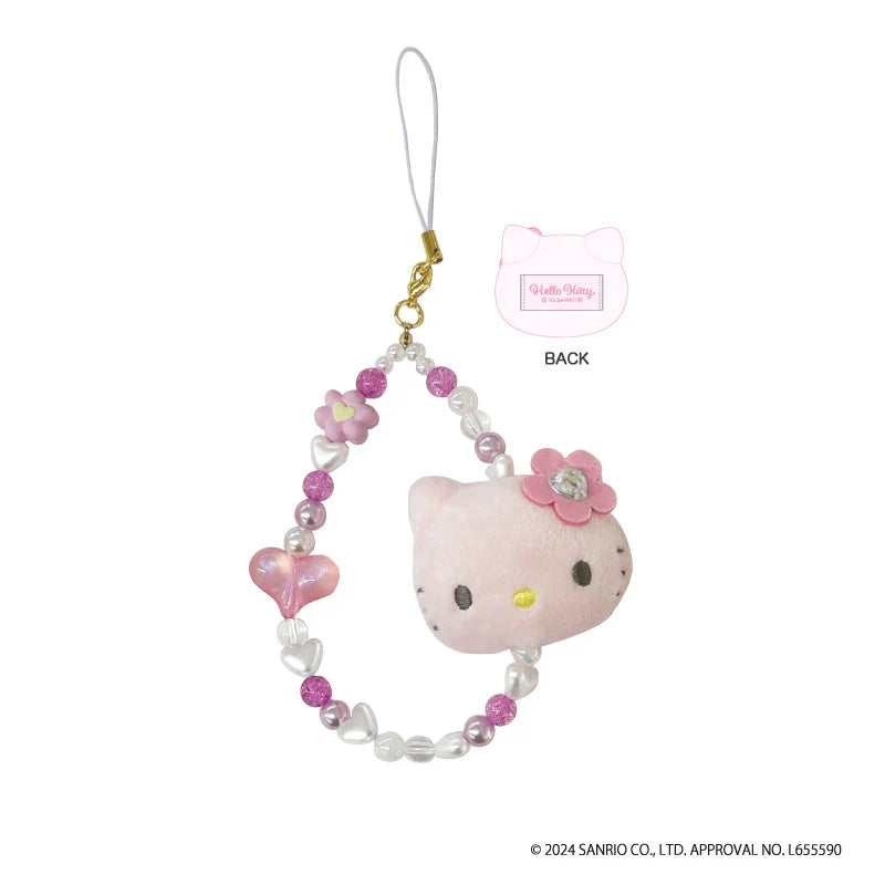 SANRIO | Hello Kitty Face Mascot Strap H150XW87mm (Kaohana)