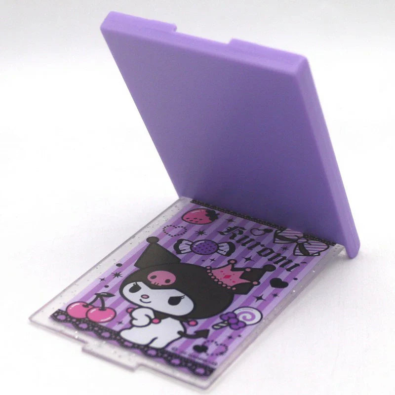 SANRIO | Kuromi Mirror H57×W83×D7mm (My Melody 50th Anniversary & Kuromi 20th Anniversary/Black Pink Party)