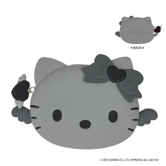 SANRIO | Hello Kitty 3D Silicone Pouch 100×160×28mm (Grey Angel)