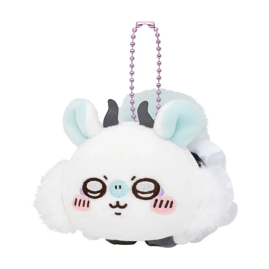 CHIIKAWA | Momonga Petit Mini Mascot Holder H75×W65×D90mm (Magical Chiikawa Laying down)