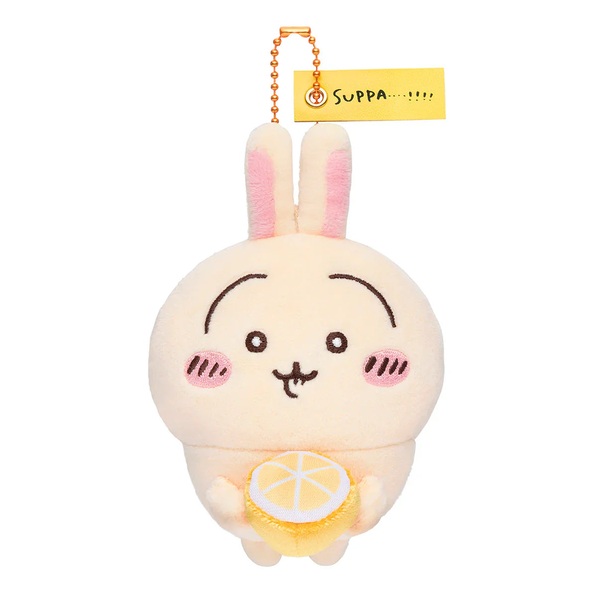Chiikawa | Plush Mascot Holder Keychain H110×W85×D80Mm (Suppa・・・・・！！！！) Usagi 兔兔