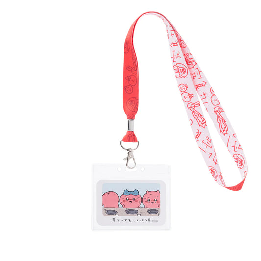 Chiikawa | Neck Strap Pastel With Card Holder (Curry Completed)