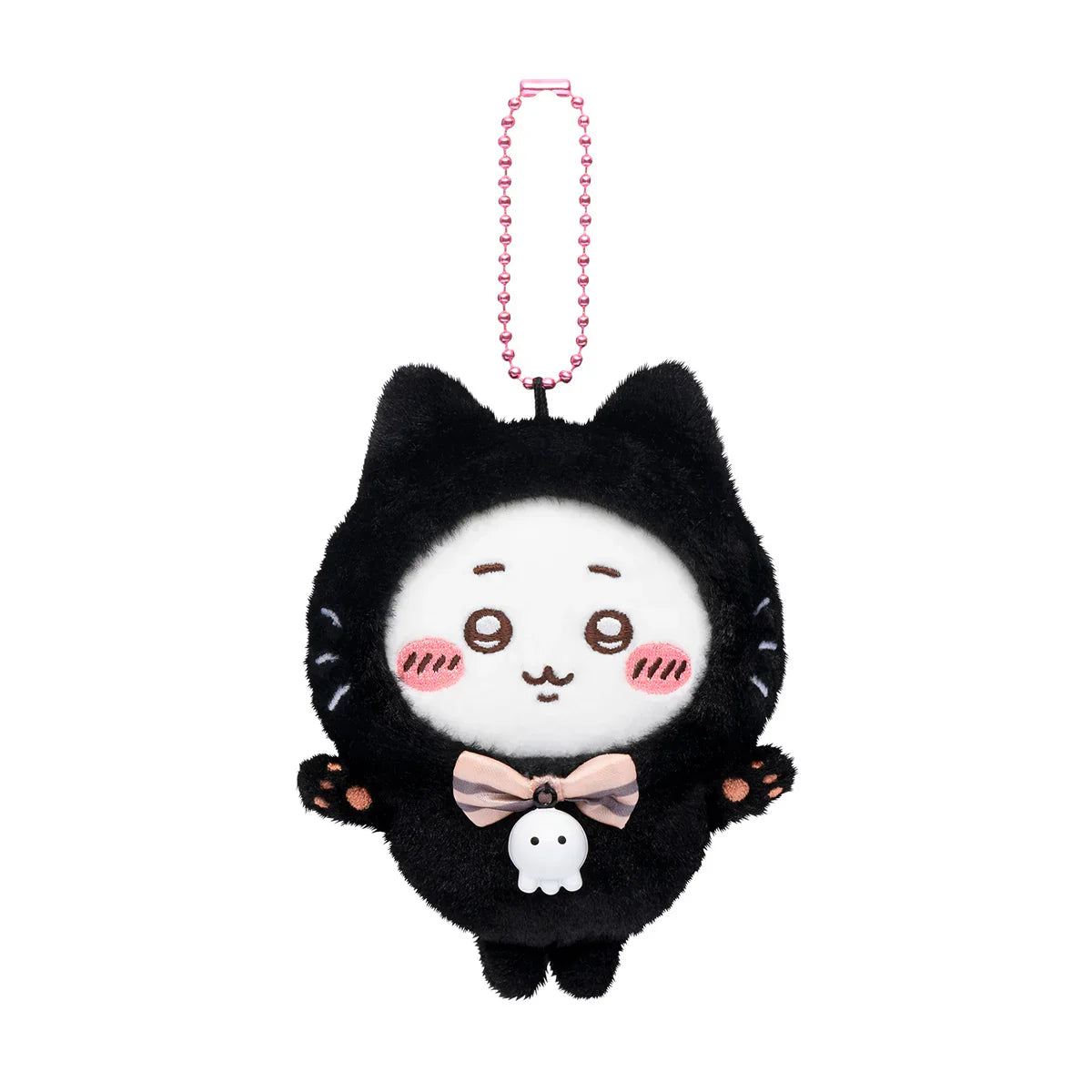 Chiikawa | Mascot Holder Plush Keychain H120×W90×D70Mm (Black Cat)
