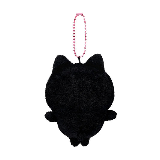 Chiikawa | Mascot Holder Plush Keychain H120×W90×D70Mm (Black Cat)