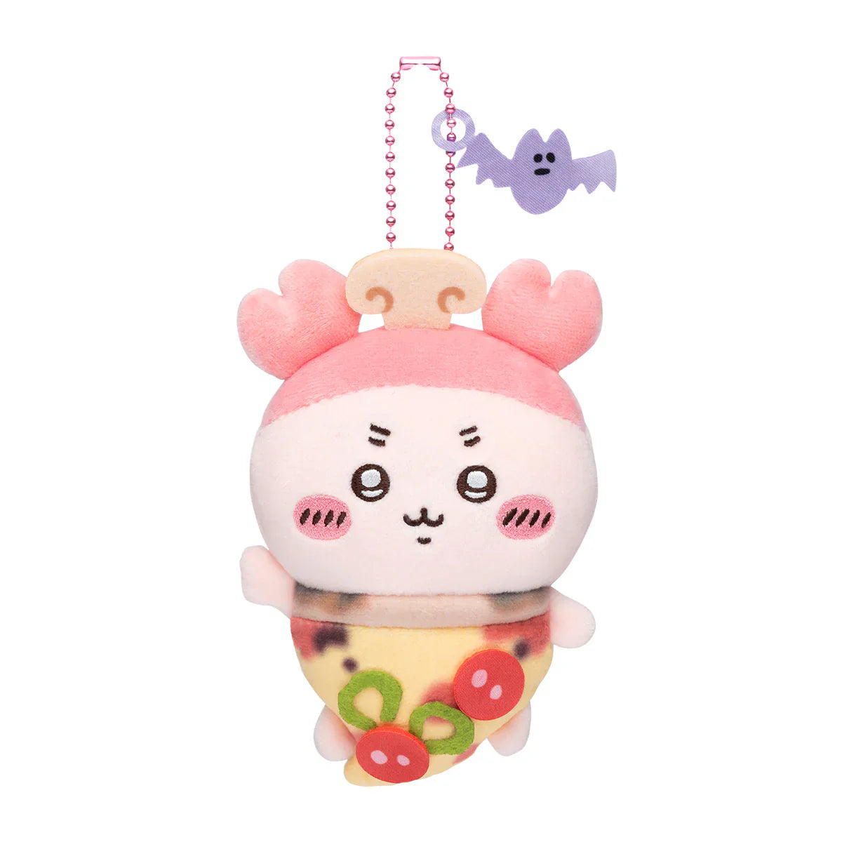 Chiikawa | Mascot Holder Plush Keychain Kani-Chan H125×W100×D65Mm (Pizza)