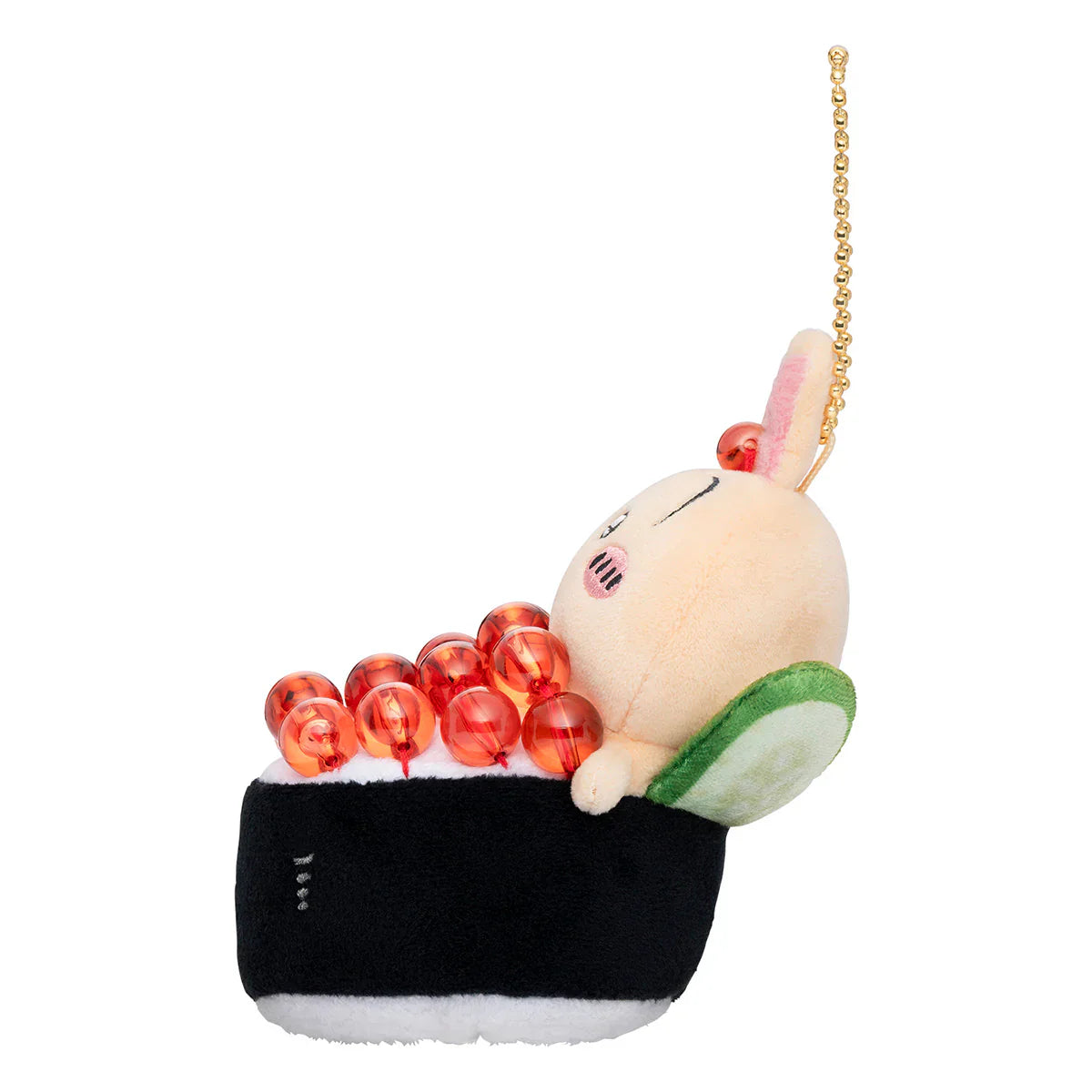 Chiikawa | Sushi Mascot Holder Plush Keychain H120×W70×D105Mm (Usagi/ Ikura)