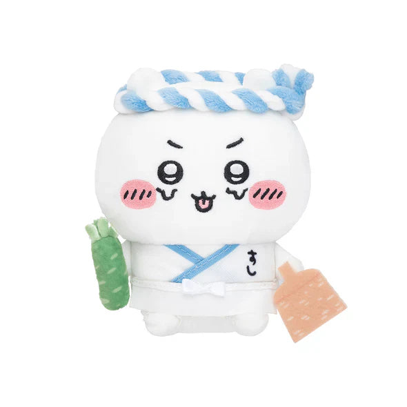 Chiikawa | Sushi Sitting Mini Plush Doll Toy H120×W130×D70Mm (Chiikawa)