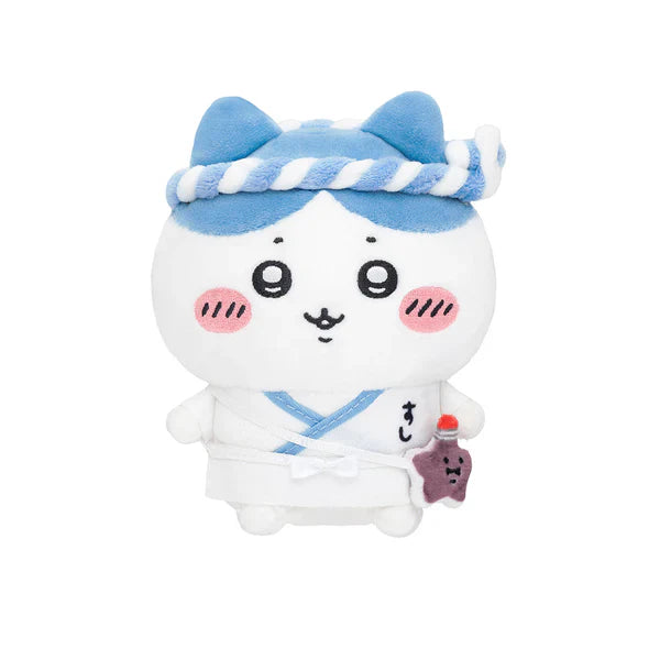 Chiikawa | Sushi Sitting Mini Plush Doll Toy H120×W130×D70Mm (Hchiware)
