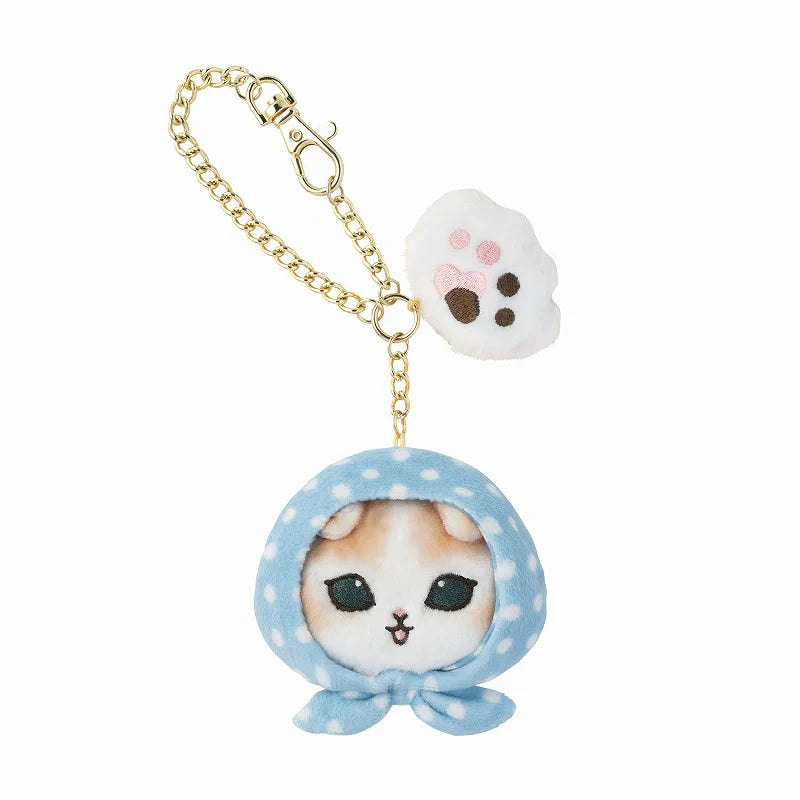 Mofusand | Mascot Paw & Gold Keychain H85×W75×D40Mm (Hood)