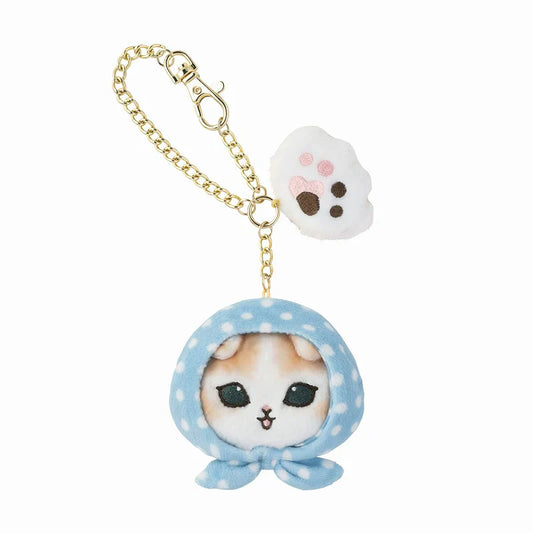 Mofusand | Mascot Paw & Gold Keychain H85×W75×D40Mm (Hood)