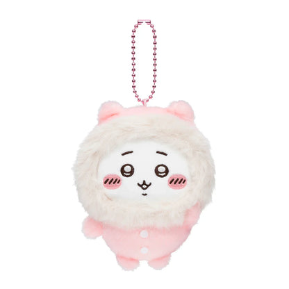 Chiikawa | Chiikawa Fluffy Pajama Mascot Holder Plush Keychain H150 X W90 D65Mm