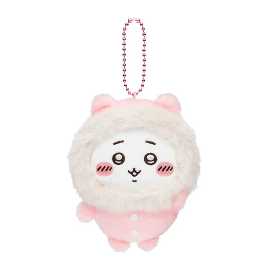 Chiikawa | Chiikawa Fluffy Pajama Mascot Holder Plush Keychain H150 X W90 D65Mm
