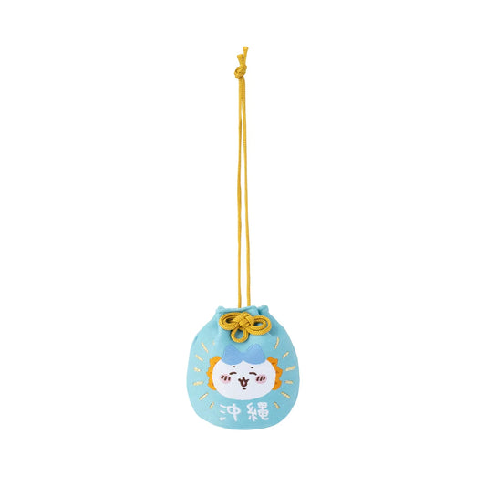 CHIIKAWA | Hachiware Happy Face Omamori H60×W50×D20mm (Shisa Souvenir Shop)