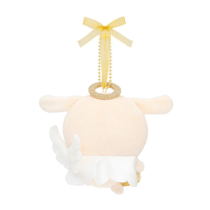 【Limit 1】Nagano Characters | Chiikawa Usagi Fuwapata Angel Mascot Holder Bag Charm Plush Keychain 105x130x65mm