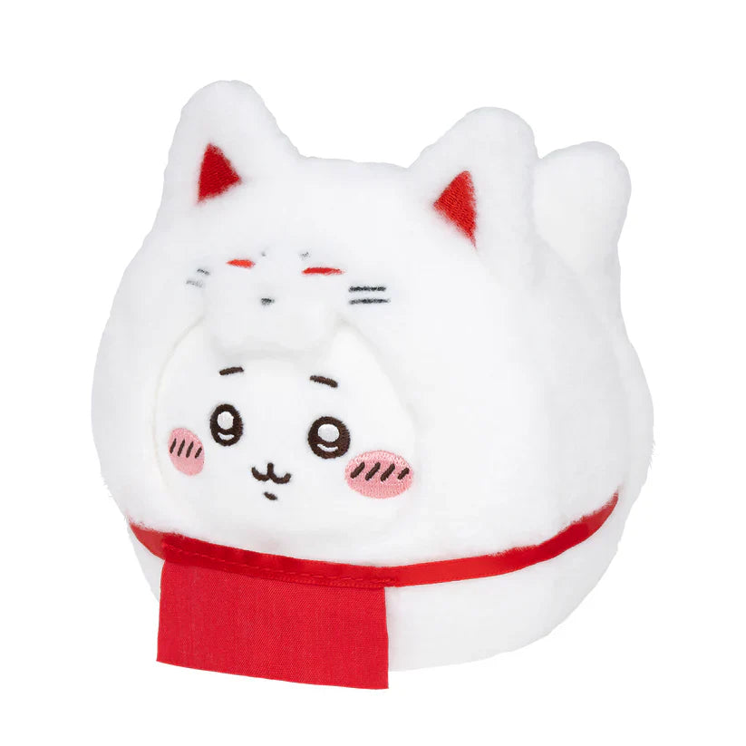 CHIIKAWA x MOGUMOGU | Daruma Plush Toy H125 x W115 x D130mm (Chiikawa)