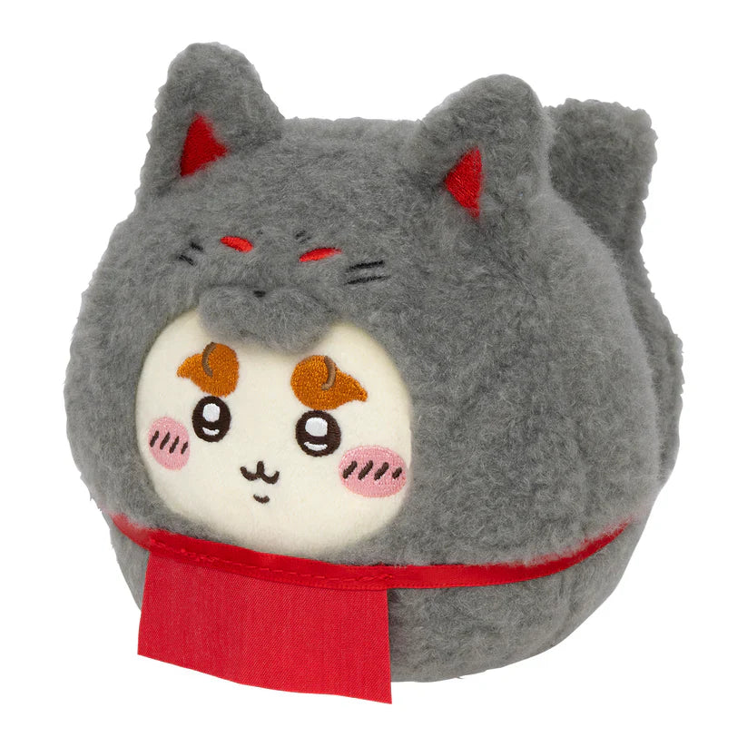 CHIIKAWA x MOGUMOGU | Daruma Plush Toy H125 x W115 x D130mm (Shisa)