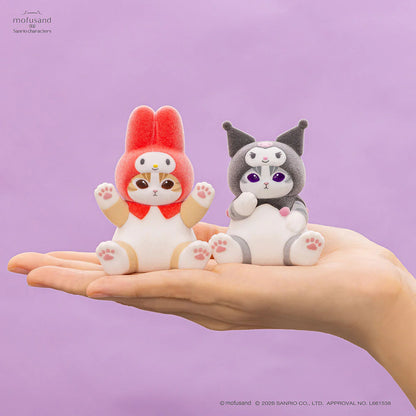Mofusand × Sanrio | Secret Fluffy Flocky Figure Collection Blind Box 98x68x55mm (Vol.2)