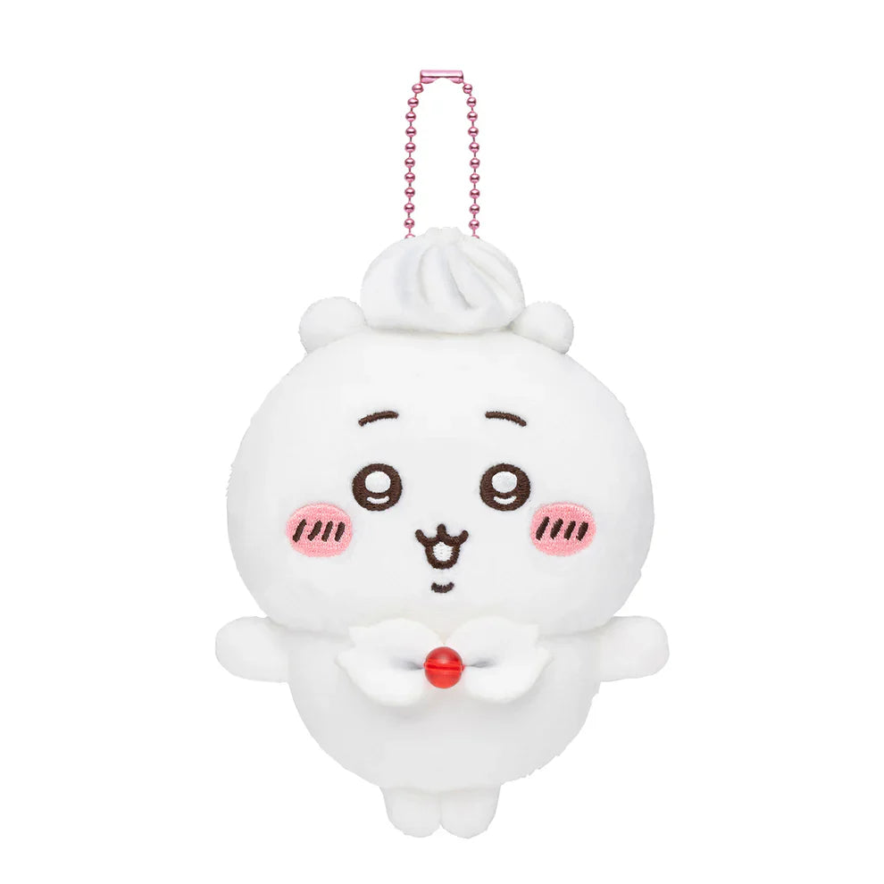 CHIIKAWA | Chiikawa Mascot Holder Plush Keychain Bag Charm 120×85×55mm (Whip Birthday)