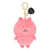 Nagano Characters | Pink Nagano Bear Mascot Holer Plush Keychain Bag Charm 105 x 75 x 50mm (Colorful)