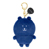 Nagano Characters | Navy Nagano Bear Mascot Holer Plush Keychain Bag Charm 105 x 75 x 50mm (Colorful)