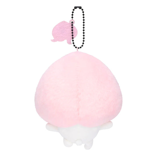 Nagano Characters | Dance with Peaches Mascot Holder Bag Charm Keychain 115×105×80mm