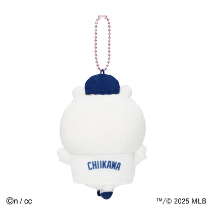 CHIIKAWA x MLB TOKYO SERIES | Mascot Holder Plush Keychain 150×90×50mm (Chiikawa)