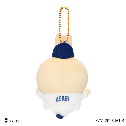 CHIIKAWA x MLB TOKYO SERIES | Mascot Holder Plush Keychain 150×90×50mm (Usagi)
