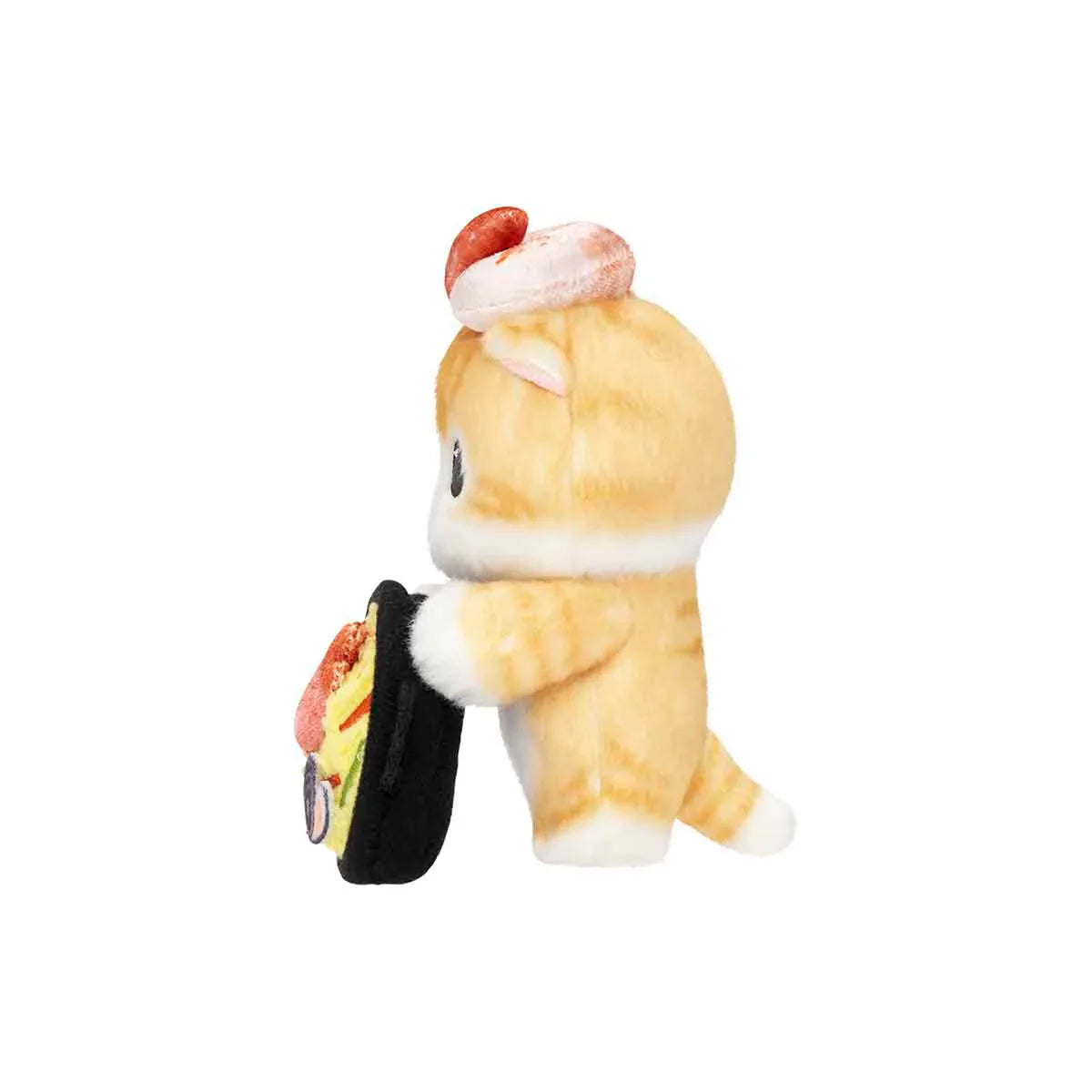 MOFUSAND | Plush Toy Desktop Hanging 130×80×90mm (Mofumofu Journey Cat -Paella)