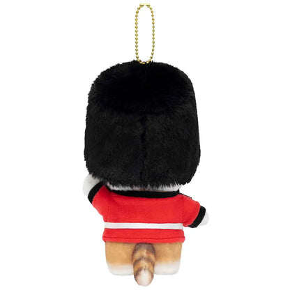 MOFUSAND | Mascot Holder Plush Keychain 155×120×90mm (Mofumofu Journey Cat -Royal Guard)