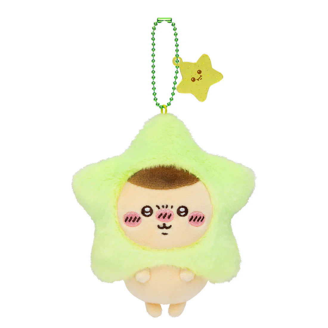 CHIIKAWA | Kuri-Manjū / Kurimanju Mascot Holder Plush Keychain Bag Charm 120×110×50mm (Make A Wish To Star)