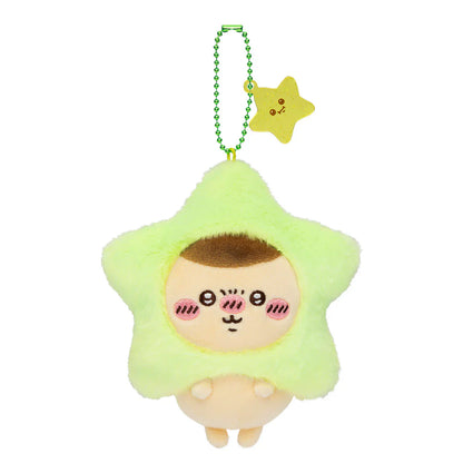 CHIIKAWA | Kuri-Manjū / Kurimanju Mascot Holder Plush Keychain Bag Charm 120×110×50mm (Make A Wish To Star)